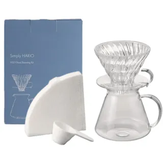 HARIO V60 手沖咖啡套組 1-4杯 含玻璃杯2入 C136306 COSCO代購 歷史價格詳細信息