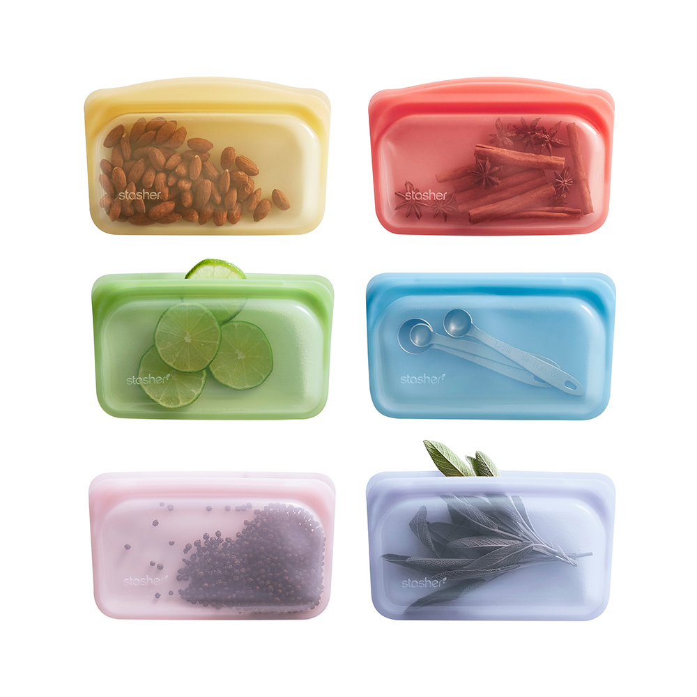 【美國Stasher】矽膠密封袋/食物袋多款任選組(2件組/3件組) 歷史價格詳細信息