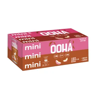 OOHA氣泡飲 水蜜桃烏龍茶口味迷你罐200ml (8入/組)(零糖零卡零脂) 現貨 蝦皮直送 歷史價格詳細信息