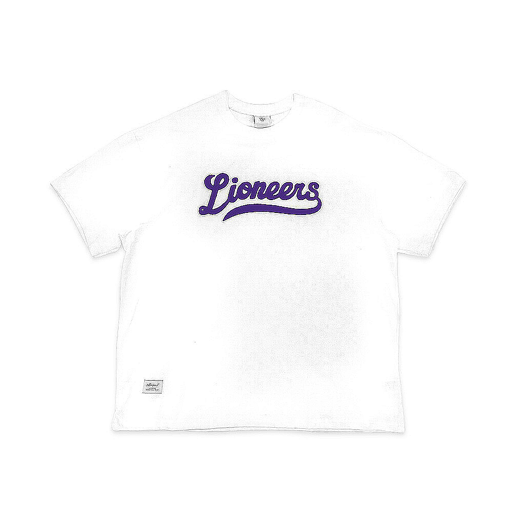 【LIONEERS 攻城獅】LIONEERS鎖鏈繡短TEE(米白XL 官方直營) 歷史價格詳細信息