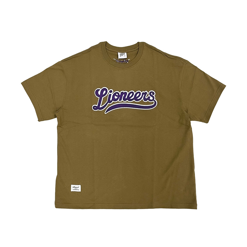 【LIONEERS 攻城獅】LIONEERS鎖鏈繡短TEE(米白XL 官方直營) 歷史價格詳細信息