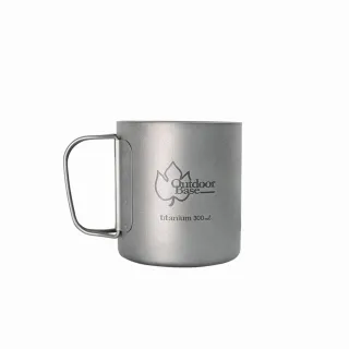 Outdoorbase 野夫炊煙 雙層隨行杯 純鈦 鈦杯 摺疊 雙層 人體工學 歷史價格詳細信息