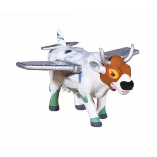 【CowParade】彩繪牛-閃亮銀牛(世界頂級藏品藝術牛) 歷史價格詳細信息