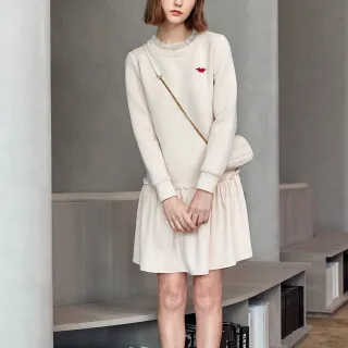 【H2O】假兩件式拼接印花長洋裝 #3634007(綠/咖色) 歷史價格詳細信息