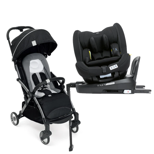 chicco-Seat3Fit Isofix安全汽座+Goody XPlus魔術瞬收手推車-多色(轉) 歷史價格詳細信息