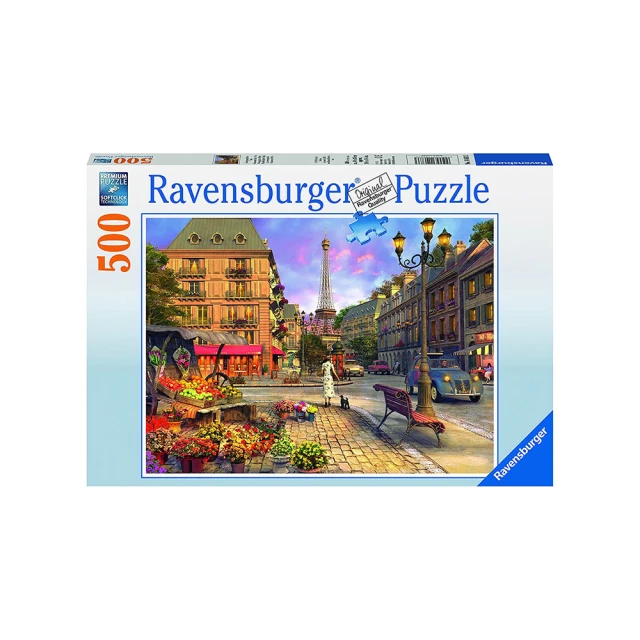 德國Ravensburger維寶拼圖  巴黎夕陽(500P) 歷史價格詳細信息