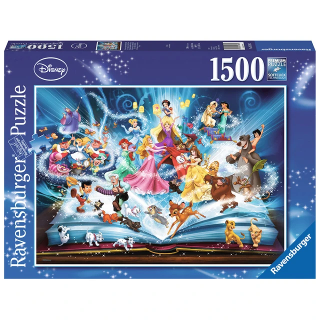 德國Ravensburger維寶拼圖 迪士尼書櫃 (100P) 歷史價格詳細信息