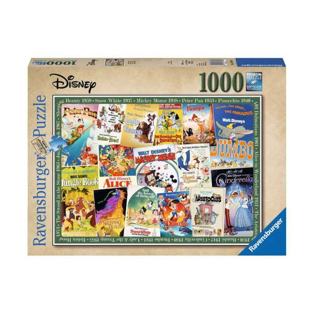【德國Ravensburger】維寶拼圖 經典迪士尼反派角色 1000片 歷史價格詳細信息