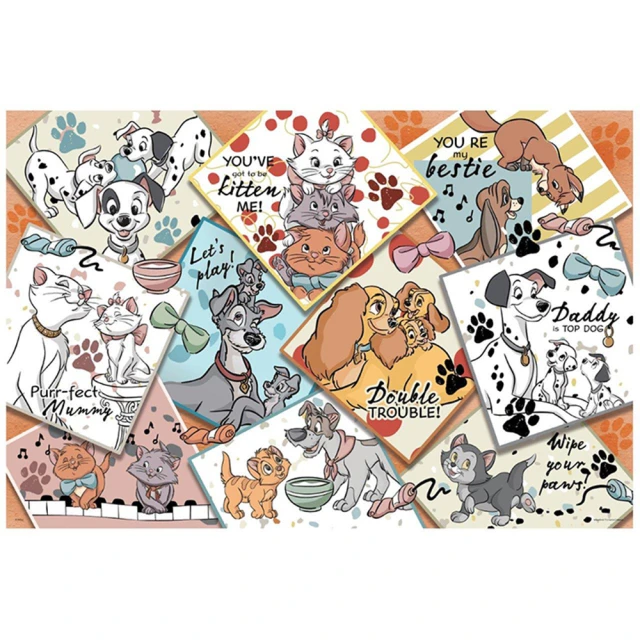 百耘圖 - Disney 貓貓狗狗(2) 1000片拼圖 HPD01000-130 歷史價格詳細信息