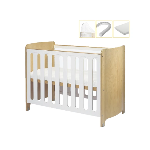 【BENDi】多功能歐洲櫸木X透明70*140cm精選組i-LU大嬰兒床(床板7段可調/可併大床/沙發/書桌/遊戲床) 歷史價格詳細信息