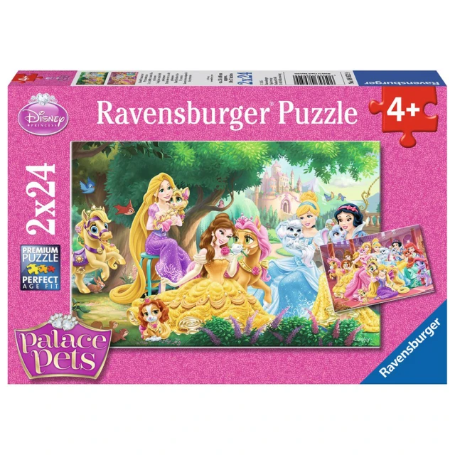【Ravensburger】維寶拼圖 迪士尼公主大集合 2*24片 歷史價格詳細信息