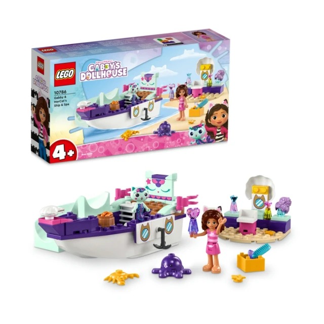 LEGO樂高 Gabbys Dollhouse 10786 Gabby & MerCats Ship & Spa 歷史價格詳細信息