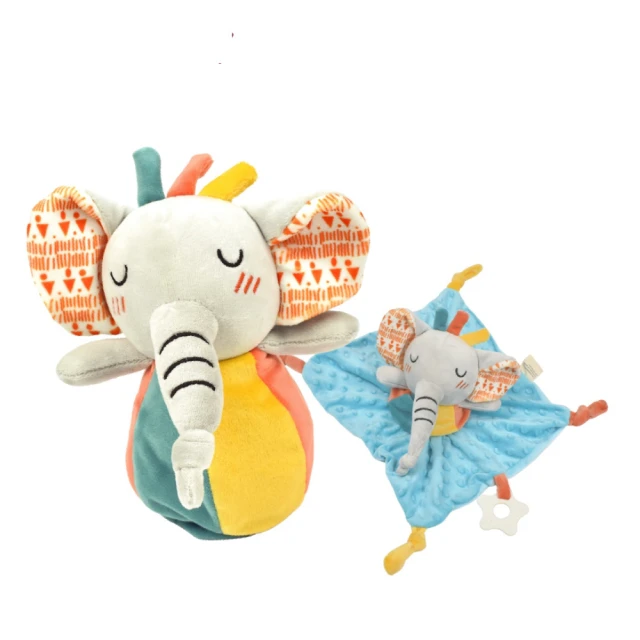 OceanBaby嬰兒抓握手搖鈴(25-大耳粉象) 抓握學習玩具/彌月禮/新生兒玩伴【瑕疵品】 歷史價格詳細信息