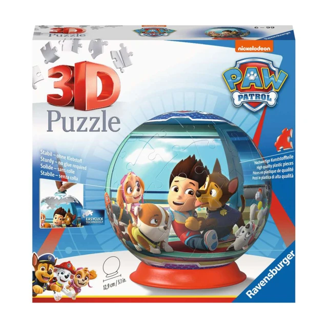 【Ravensburger】維寶3D拼圖 汪汪隊球 72片 歷史價格詳細信息