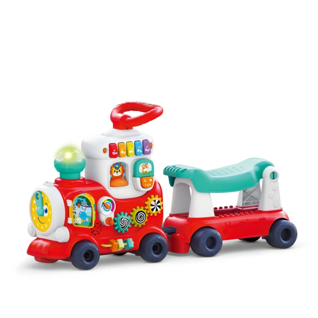 匯樂小火車一歲嬰兒玩具寶寶早教益智學步車嬰幼兒1—3周歲禮物 歷史價格詳細信息