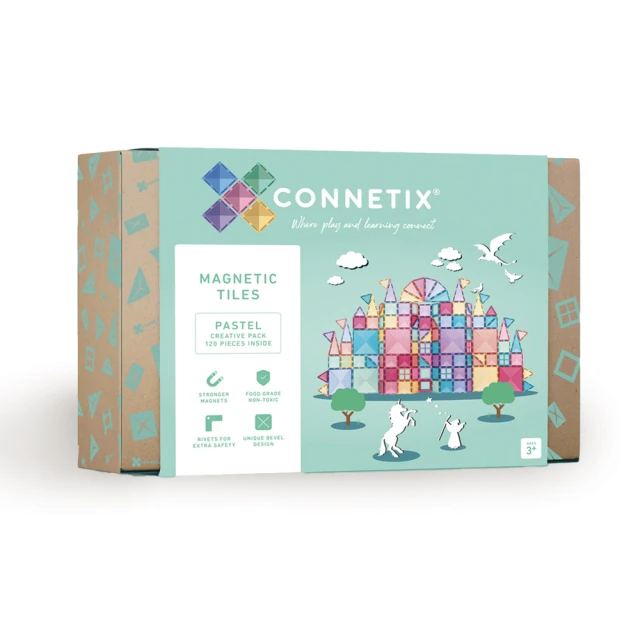 【Connetix 磁樂】澳洲 Connetix 磁力片 -212片 彩虹大型建構組(STEAM 玩具) 歷史價格詳細信息