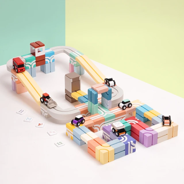 【Qbi 益智軌道磁吸玩具】森林系列-123數字基礎組(兒童節禮物/磁力片/積木/STEAM/磁吸積木/軌道車/26pcs)( 歷史價格詳細信息