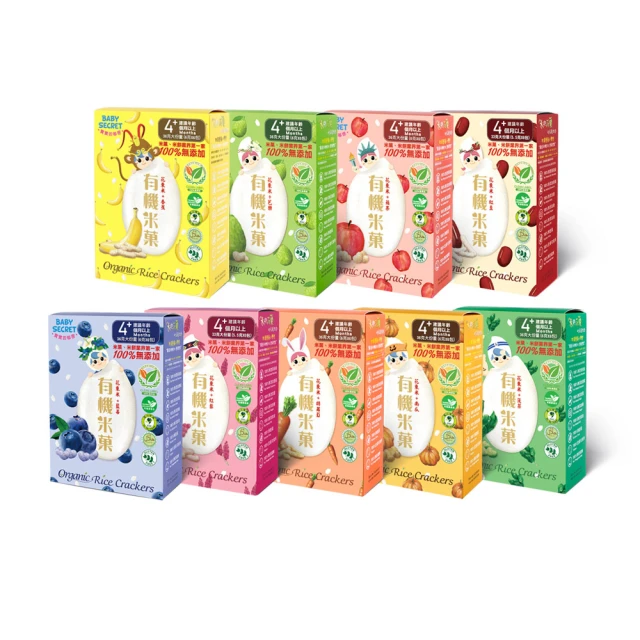 BABY SECRET 寶寶的秘密 有機蘋果米菓 4入裝 歷史價格詳細信息