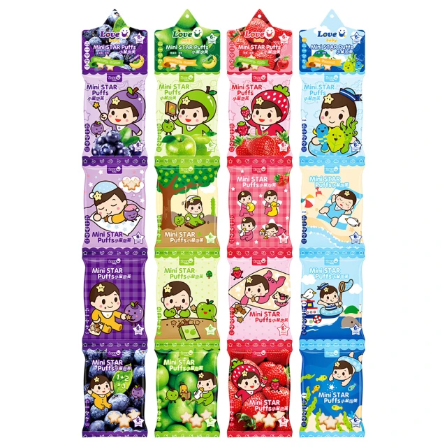 米大師 mastermi  小星泡芙串串包-藍莓、香蕉 歷史價格詳細信息