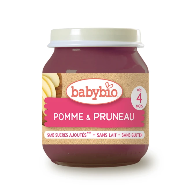 【法國Babybio】生機蘋果黑棗鮮果泥130gX6 歷史價格詳細信息