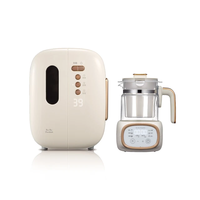 酷咕鴨智能溫控調乳器+智慧型蒸氣烘乾消毒鍋-時尚黑(限量加贈玻璃奶瓶組) 歷史價格詳細信息