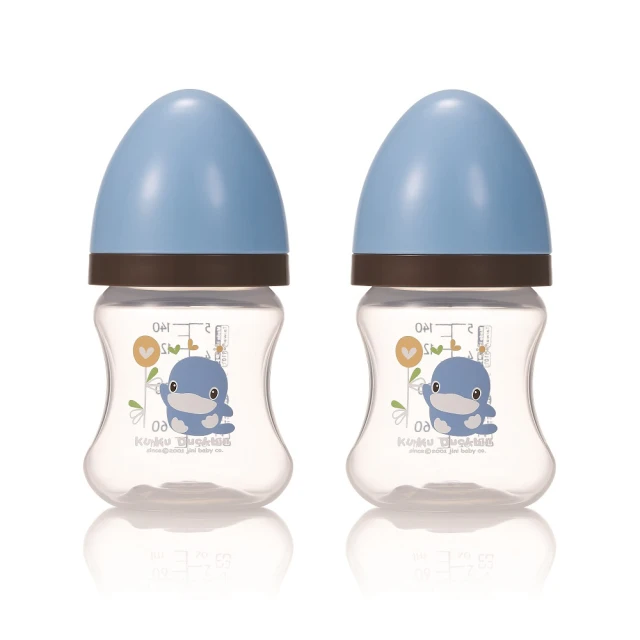 KU KU 酷咕鴨 歐風經典PES標準奶瓶140ml (藍/紅)【佳兒園婦幼館】 歷史價格詳細信息