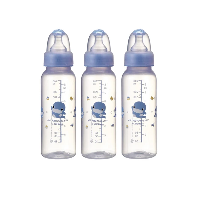 KUKU酷咕鴨晶鑽PP標準奶瓶240ml粉x3入 歷史價格詳細信息