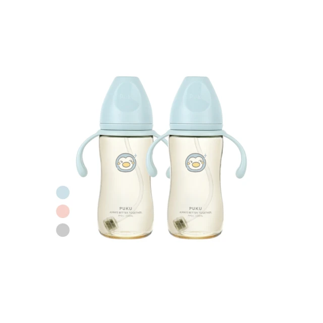 PUKU藍色企鵝 PPSU企鵝滑蓋學習水杯280ml(兩色) 歷史價格詳細信息