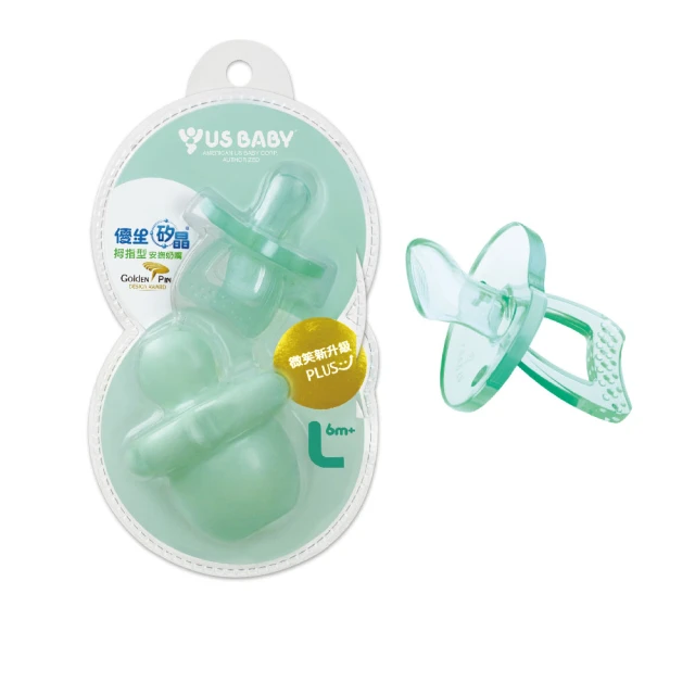 優生 US BABY矽晶安撫奶嘴微笑新升級-雙扁(S/L) 歷史價格詳細信息