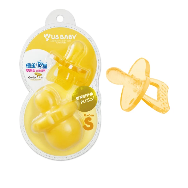 優生 US BABY矽晶安撫奶嘴微笑新升級-雙扁(S/L) 歷史價格詳細信息