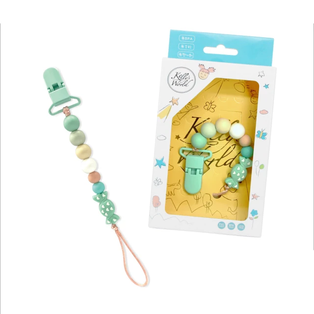 KellysWorld凱莉的異想世界 奶嘴咬一口-香草奶嘴收納盒-灰藍 歷史價格詳細信息