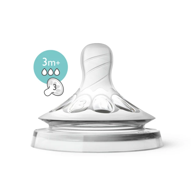 【PHILIPS AVENT】親乳感防脹氣奶嘴 雙入組 可調速3M+ 兩件組 SCF655 歷史價格詳細信息