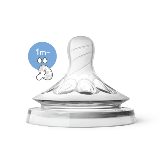 【PHILIPS AVENT】親乳感防脹氣奶嘴 雙入組 可調速3M+ 兩件組 SCF655 歷史價格詳細信息