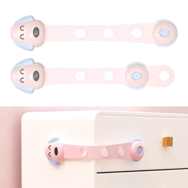 抽屜安全鎖，兒童防護，櫃子衣櫃冰箱防開鎖，寶寶防夾手多功能可調節鎖 歷史價格詳細信息