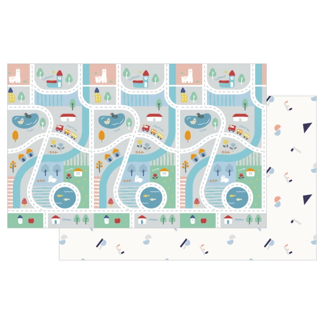 Mang Mang 小鹿蔓蔓 兒童摺疊遊戲地墊(圓弧版) 歷史價格詳細信息