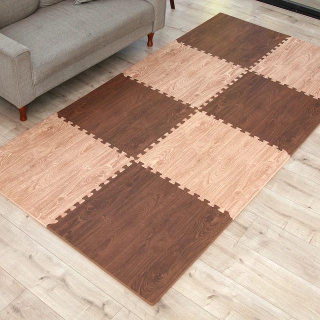 大橡木紋加厚1.5地墊-淺色1入(4片) 歷史價格詳細信息