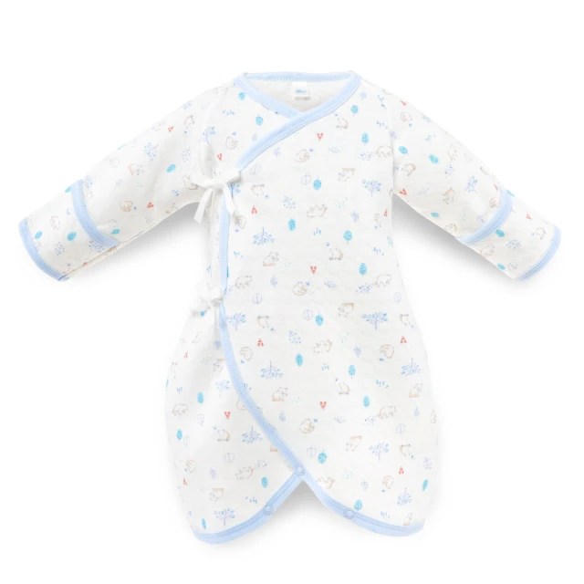 ding baby 反摺袖春夏肚衣套裝2套組-藍/粉 歷史價格詳細信息