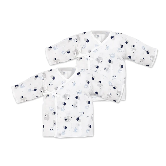 酷咕鴨 KU.KU 夢想氣球反手袖紗布肚衣2入-初生 歷史價格詳細信息