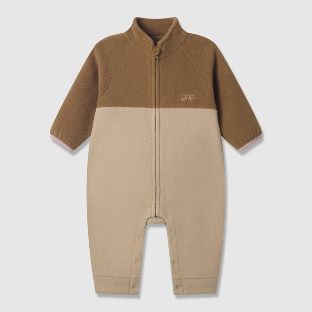 【GAP】嬰兒裝 Logo刺繡刷毛熊耳造型帽長袖包屁衣/連身衣-海軍藍(644733) 歷史價格詳細信息