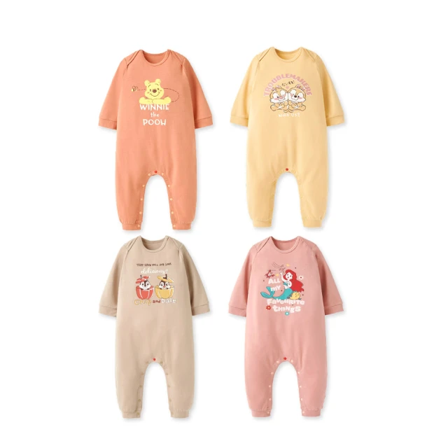 【mamaway 媽媽餵】BABY迪士尼長袖連身衣-奇奇蒂蒂 歷史價格詳細信息
