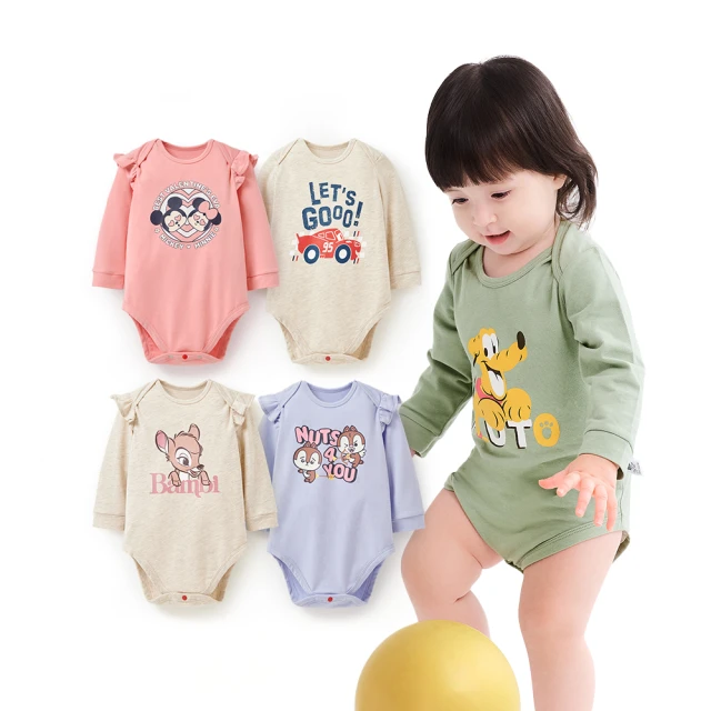 【mamaway 媽媽餵】BABY迪士尼長袖連身衣-奇奇蒂蒂 歷史價格詳細信息