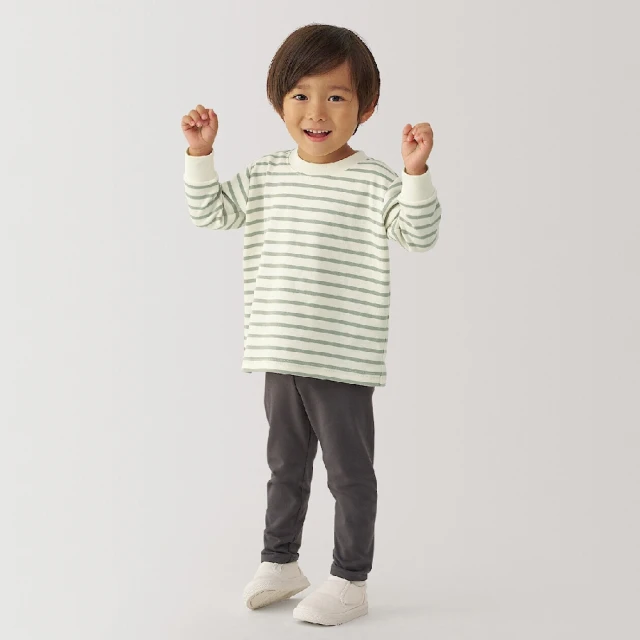 【MUJI 無印良品】幼兒起毛柔滑半高領長袖T恤(共6色) 歷史價格詳細信息