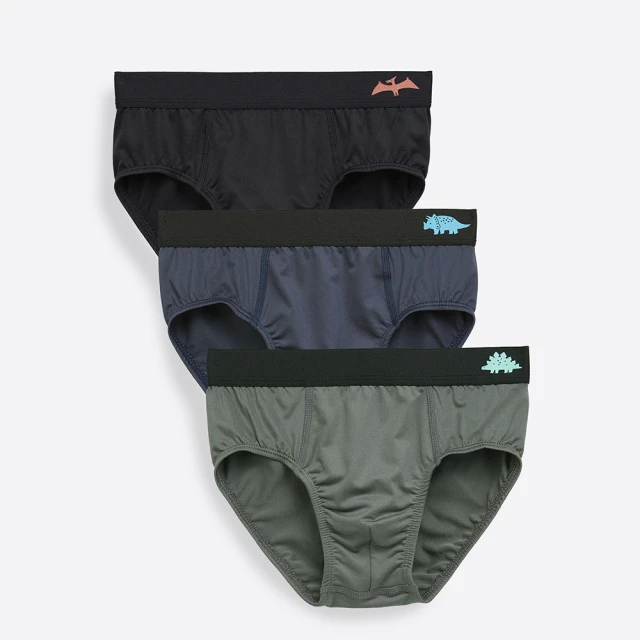 【Anden Hud】(男童三入組)吸濕排汗系列．腰帶四角內褲(框線/線條/賽車方格) 台灣製 歷史價格詳細信息