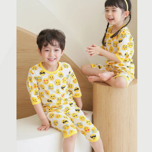 正韓 Puco 超優質嬰幼兒/兒童七分袖100% 有機純棉家居服/睡衣_陽光燦爛_PC21-019 歷史價格詳細信息