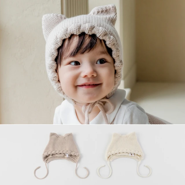 寶寶保暖帽小狗耳朵兔耳帽BABY護耳帽針織帽毛線帽兒童毛線加絨保暖護耳帽 歷史價格詳細信息