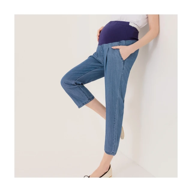 顯瘦--打造窈窕曲線絕對完美激瘦款弧型亮片刷白附織帶中腰喇叭牛仔長褲(藍S-7L)-N162熊衣褲語 歷史價格詳細信息