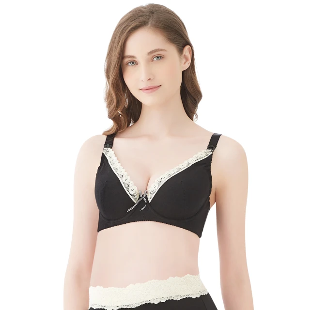 Gennies奇妮 深V蕾絲哺乳內衣(黑HA06) 歷史價格詳細信息