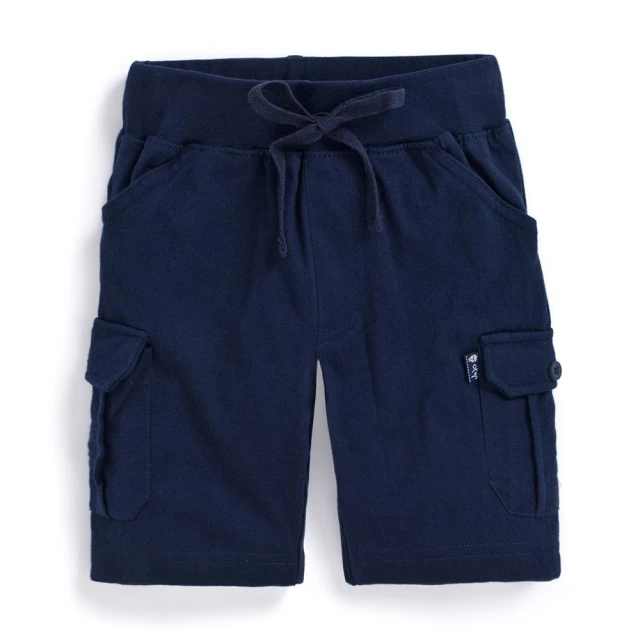 【JoJo Maman BeBe】幼童裝 男童 多口袋短褲 100%純棉_海軍藍(JJ-B5351-N) 歷史價格詳細信息