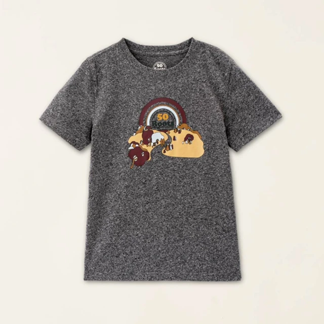 【Roots】Roots大童-#Roots50系列 光芒海狸有機棉短袖T恤(紅色) 歷史價格詳細信息