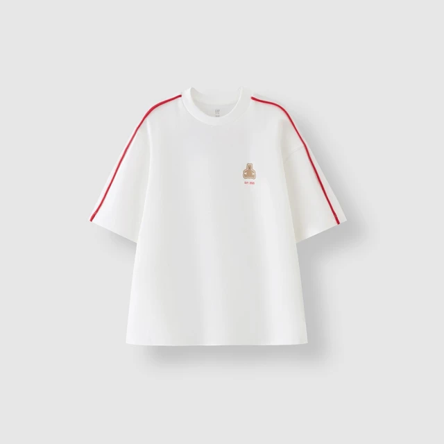 Gap 男童裝 Logo小熊印花立領背心外套 抱抱絨系列-棕色(786487) 歷史價格詳細信息